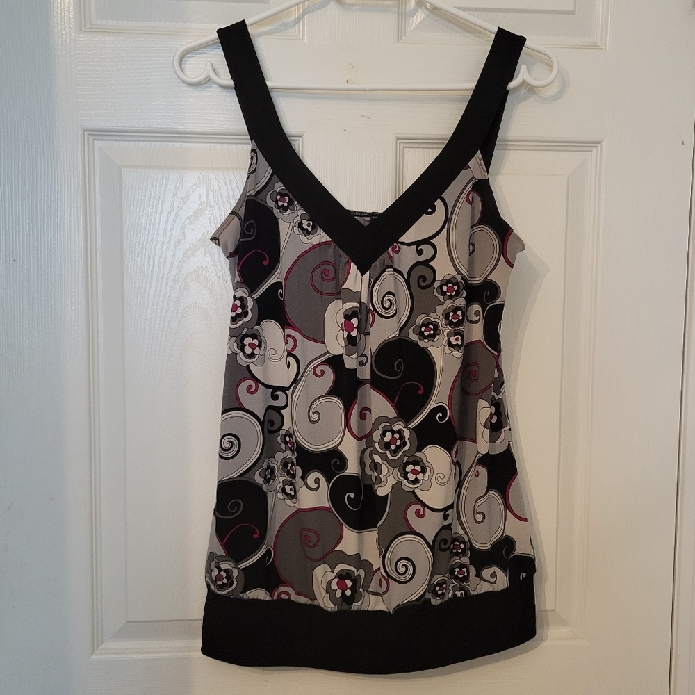 Swirly Tank Top